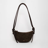 Mini Half Moon - Suede Mocha