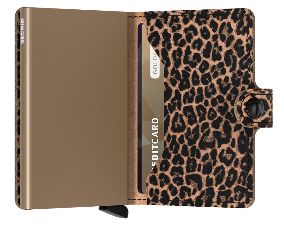 Miniwallet Leo Beige