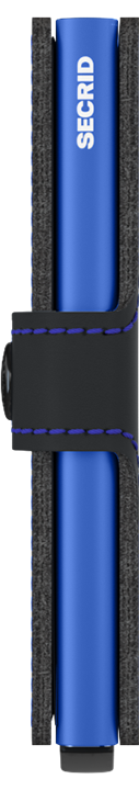 Miniwallet Matte Black & Blue