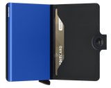 Miniwallet Matte Black & Blue