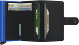 Miniwallet Matte Black & Blue