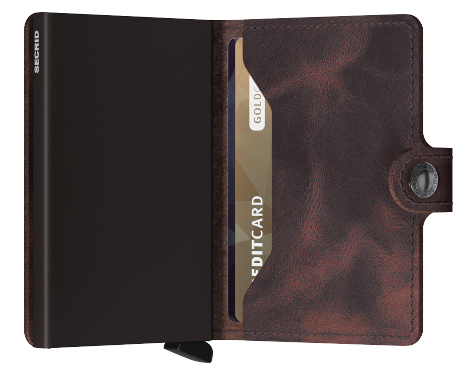 Miniwallet Vintage Chocolate