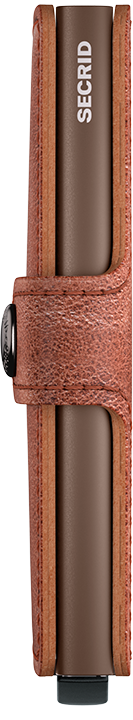 Miniwallet Vintage Cognac-Brown