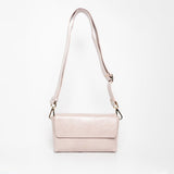 Pack Large with 2 Straps - Patent Rosa