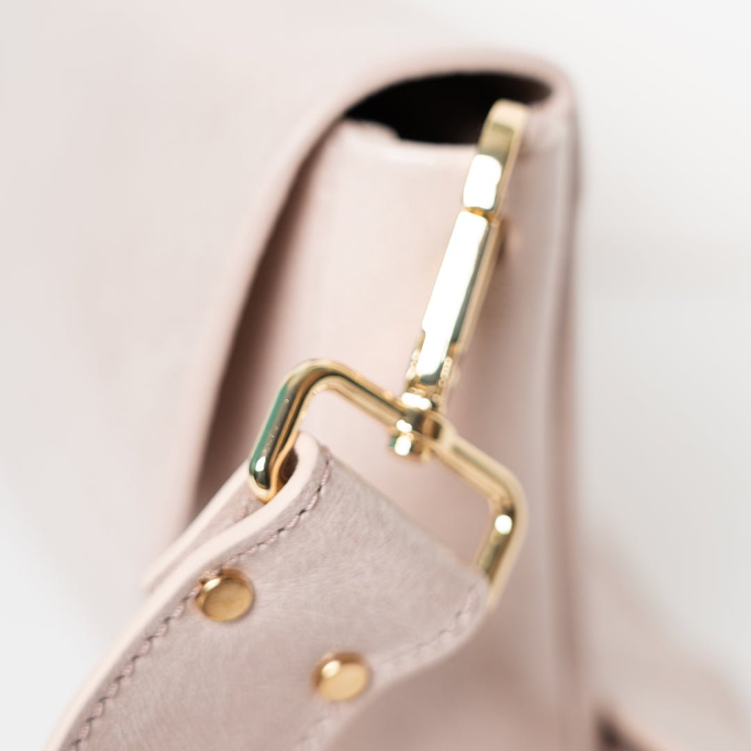 Pack Large with 2 Straps - Patent Rosa