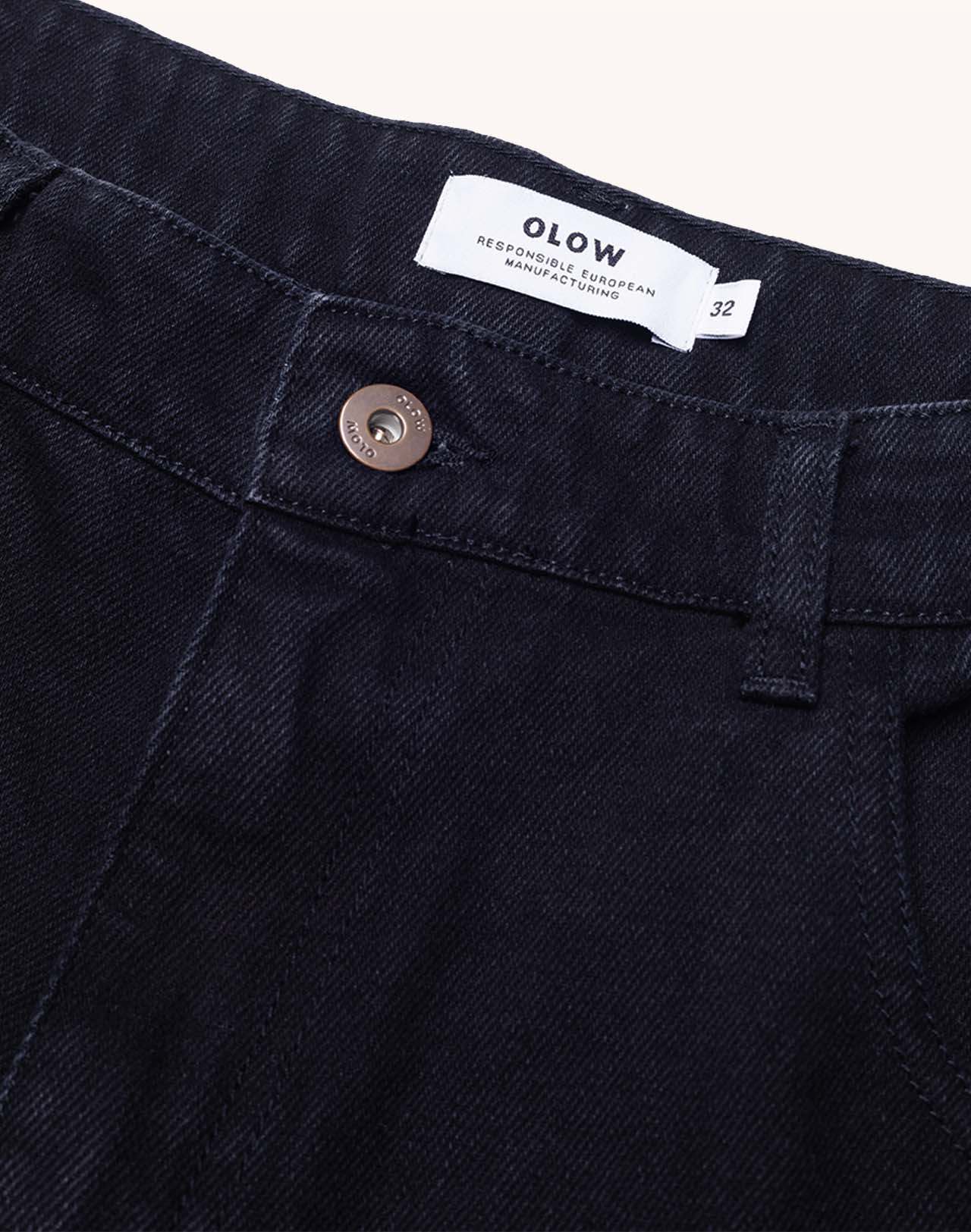 Pantalon Costa Denim Noir