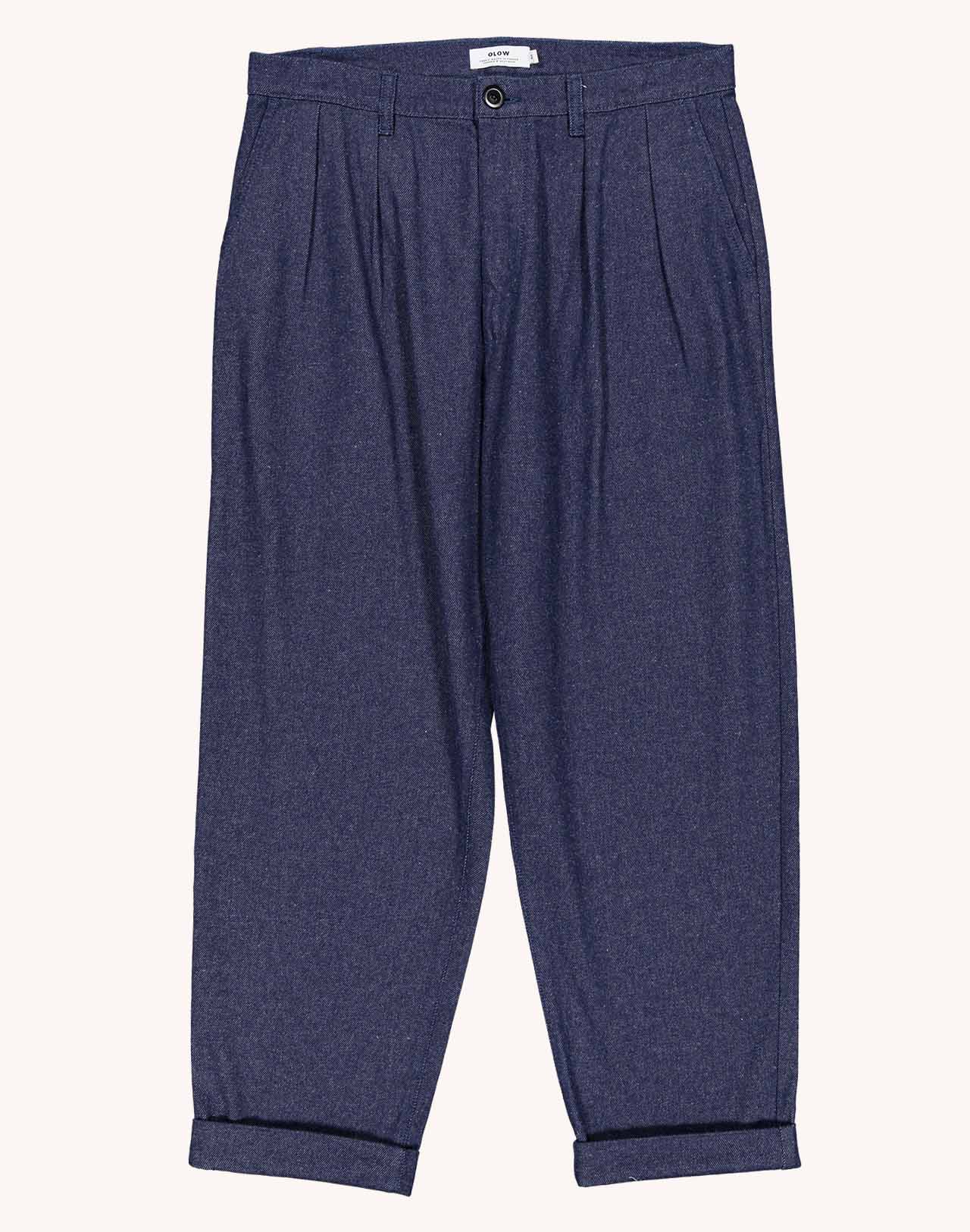 Pantalon Sembo Denim Bleu - Long