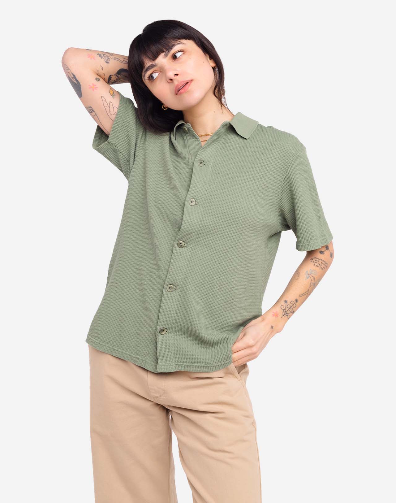 Sage Green Cheech Polo