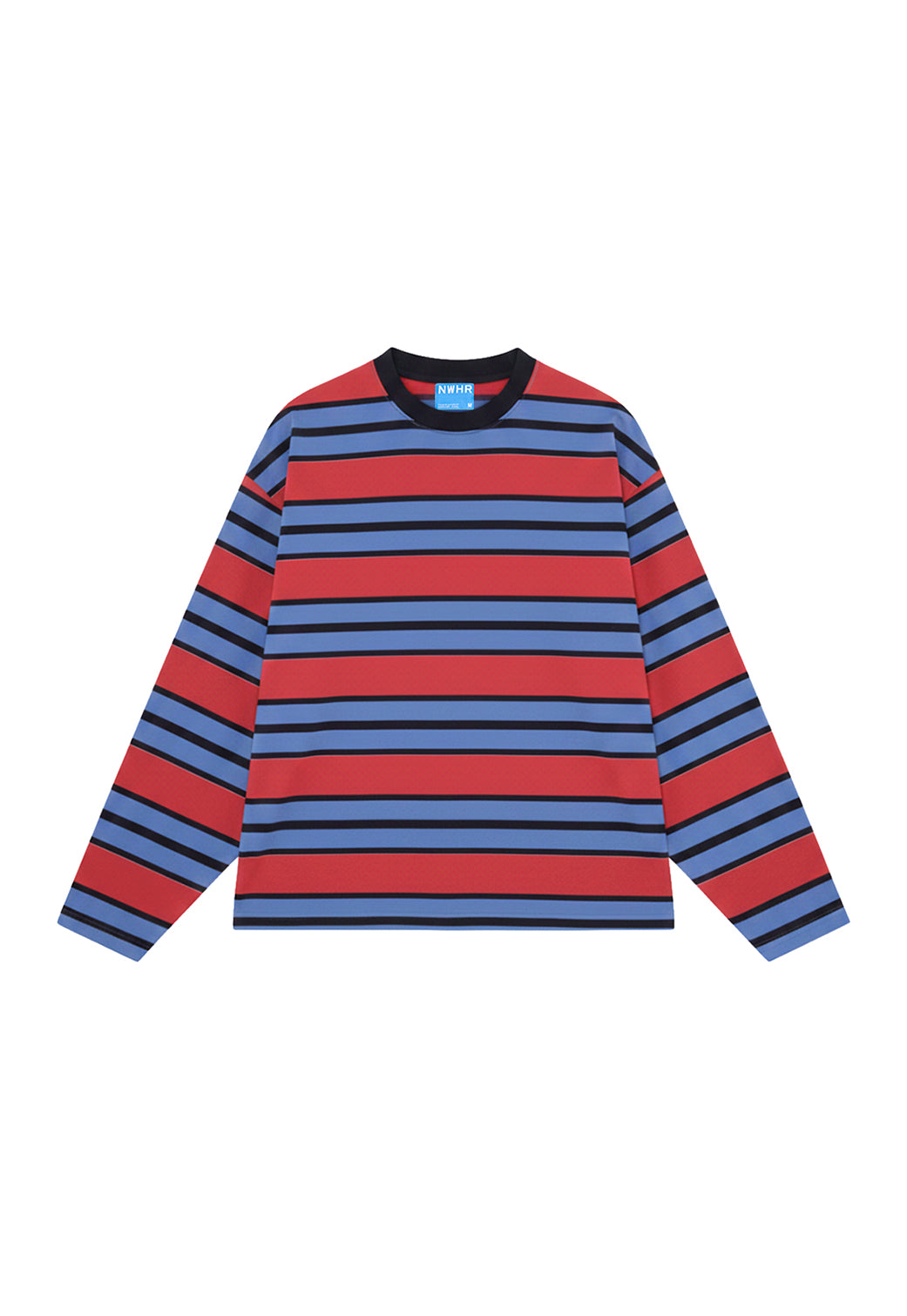 Longsleeve T-Shirt Striped Red