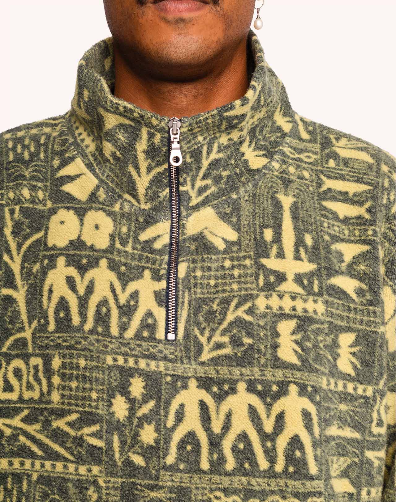 Sweat Bangor Kobling Bleu et Jaune