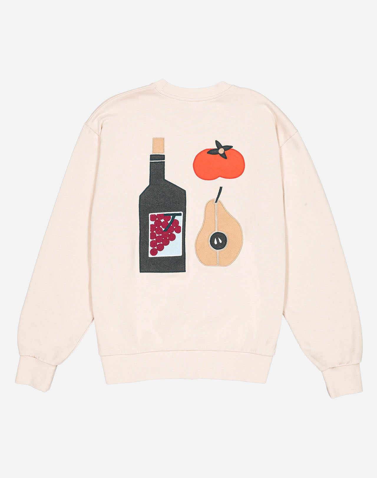 Cream Lunch Time Sweatshirt