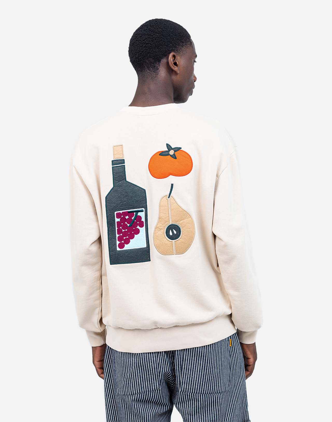 Cream Lunch Time Sweatshirt