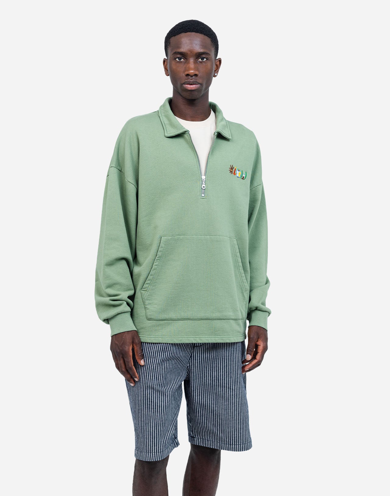 Sage Green Manso Pictures Sweatshirt