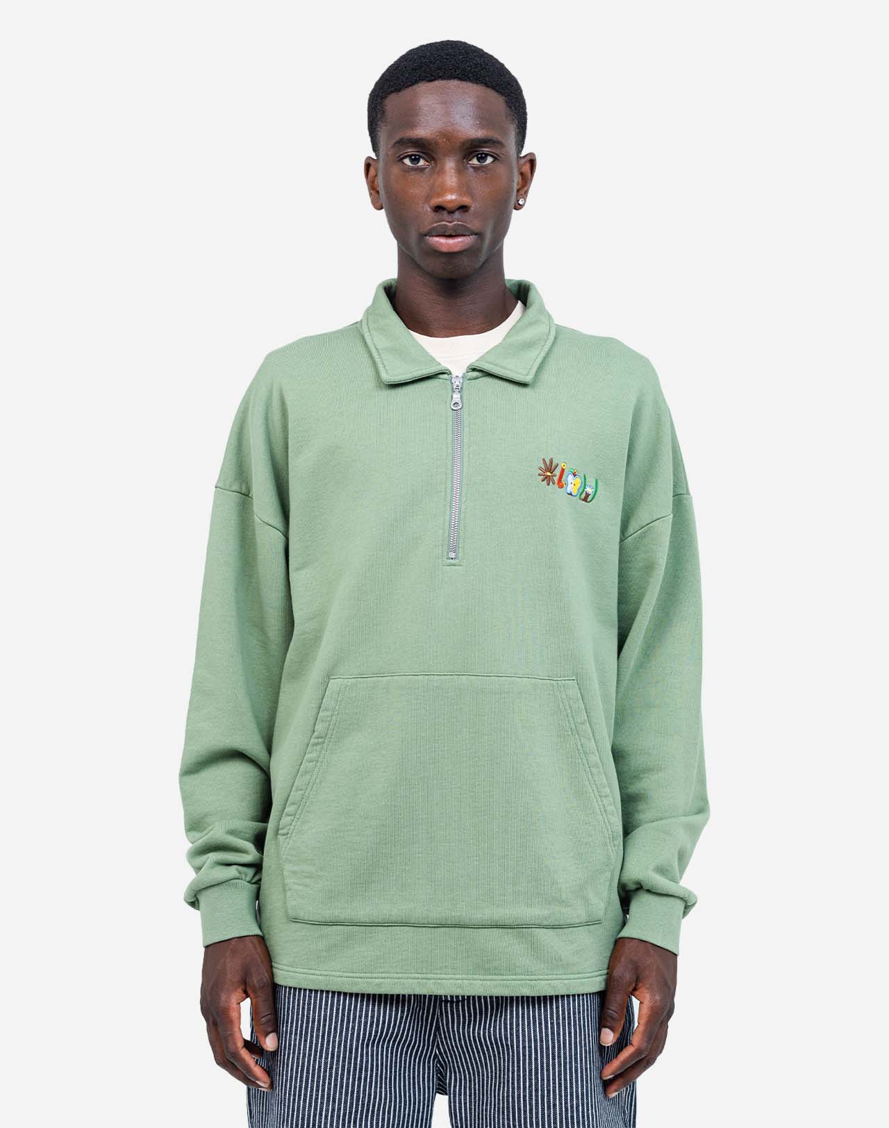 Sage Green Manso Pictures Sweatshirt