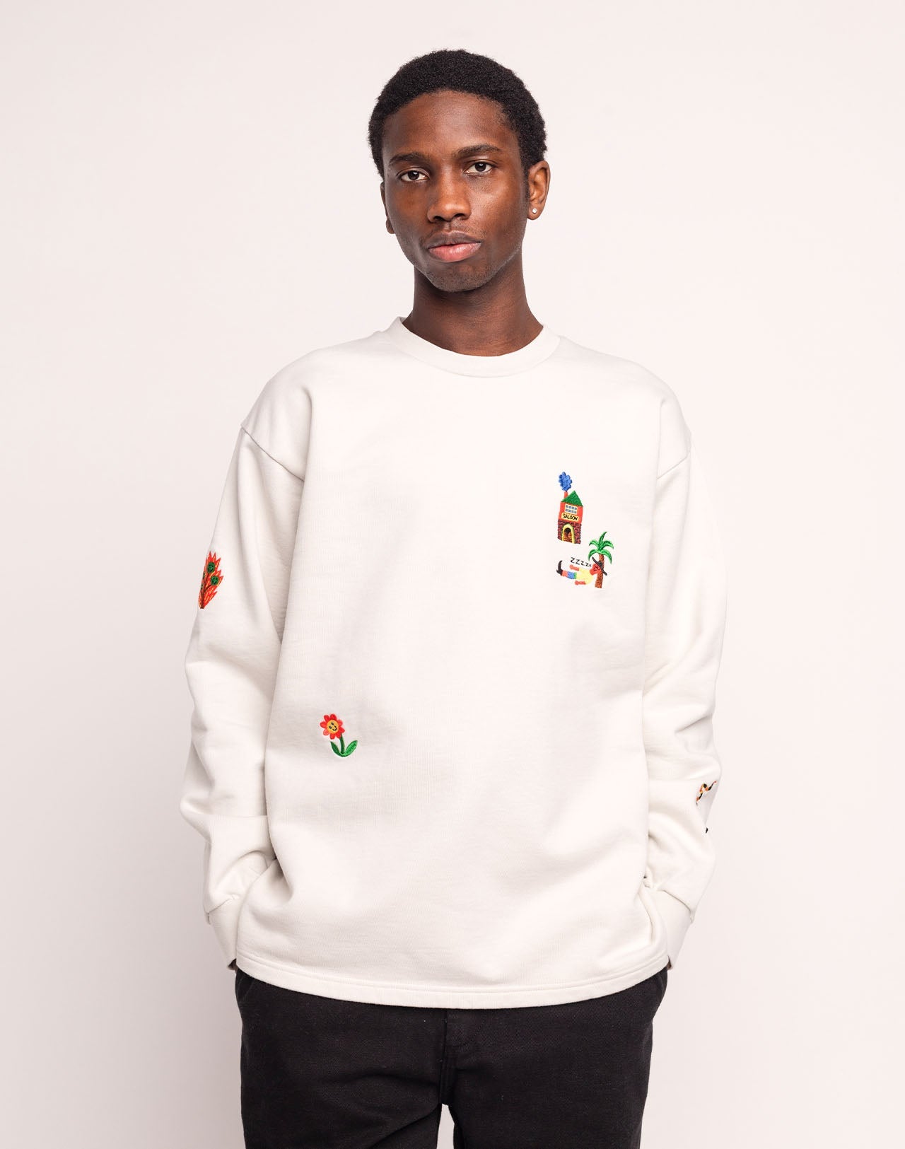 Sweat Nap Gris Perle