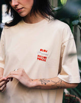 T-Shirt Bonjour Cream