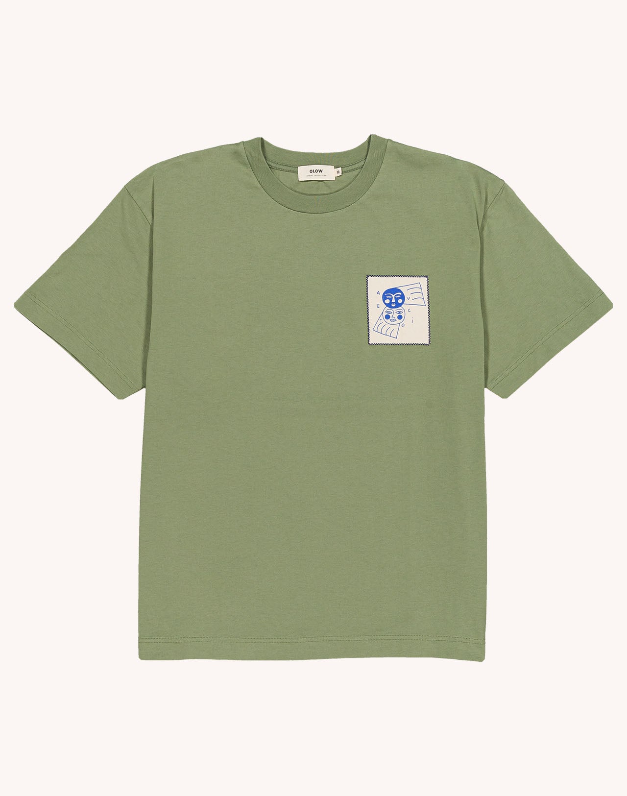 T-Shirt Avec Toi Vert Sauge
