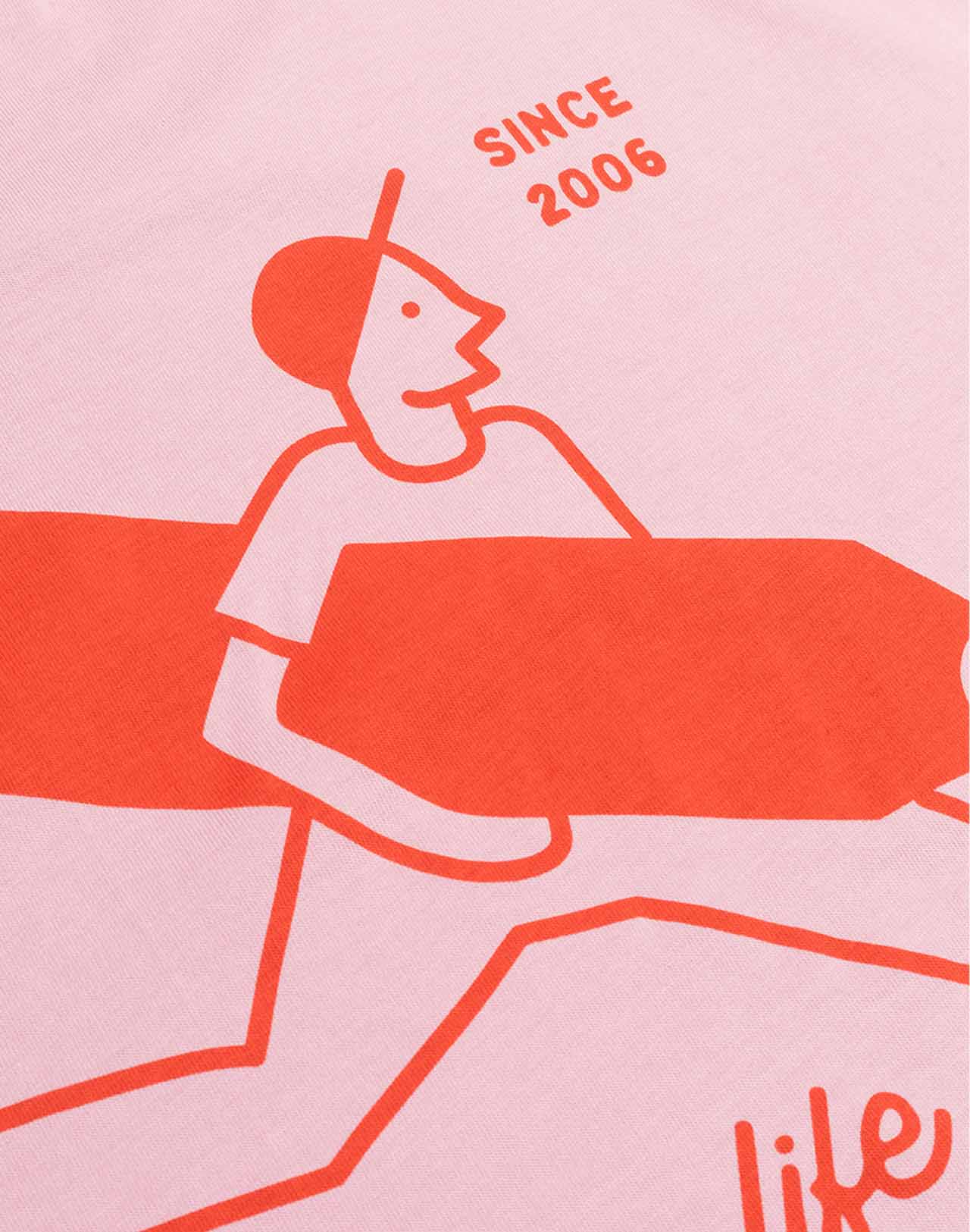 T-Shirt Creative Studio Rose Lila