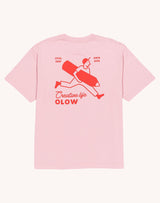 T-Shirt Creative Studio Rose Lila
