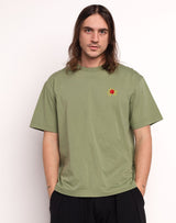 T-Shirt Happy Flower Vert Sauge