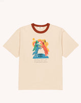 T-Shirt Heart Emotion Crème