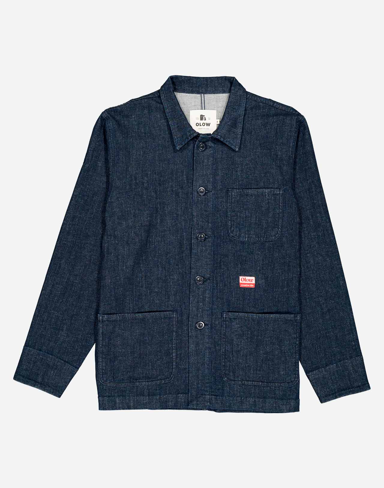 Dark Blue Denim Crafts  Jacket