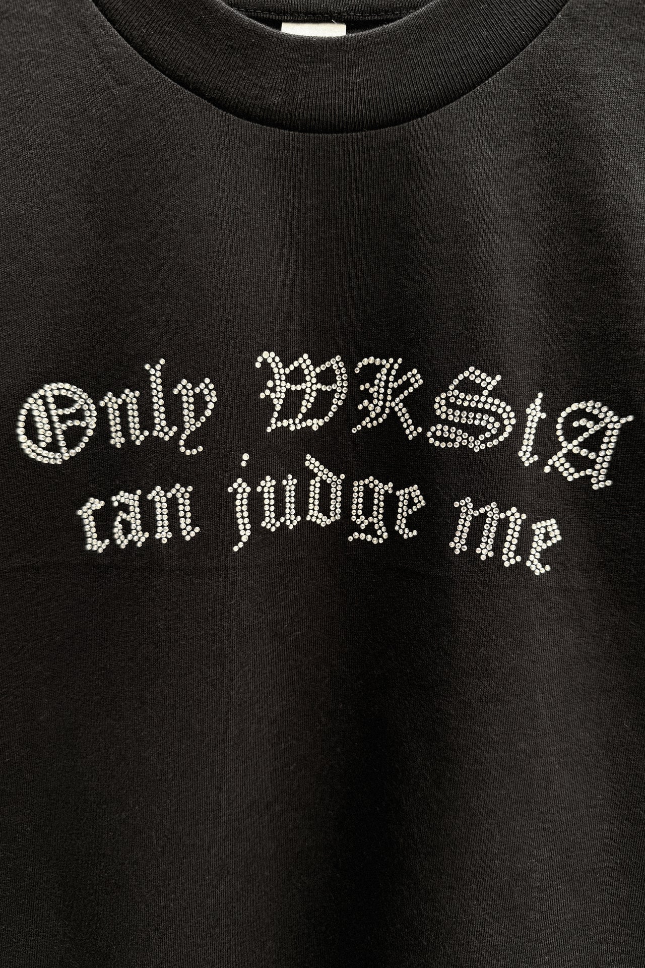 ONLY WKSTA CAN JUDGE ME WOMEN BABY TEE