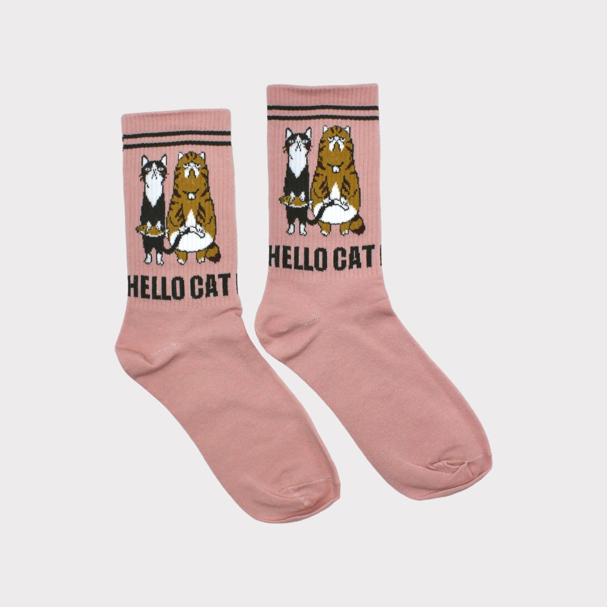 Hello Cat Socken für Mädchen