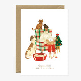 Gold Xmas Familie