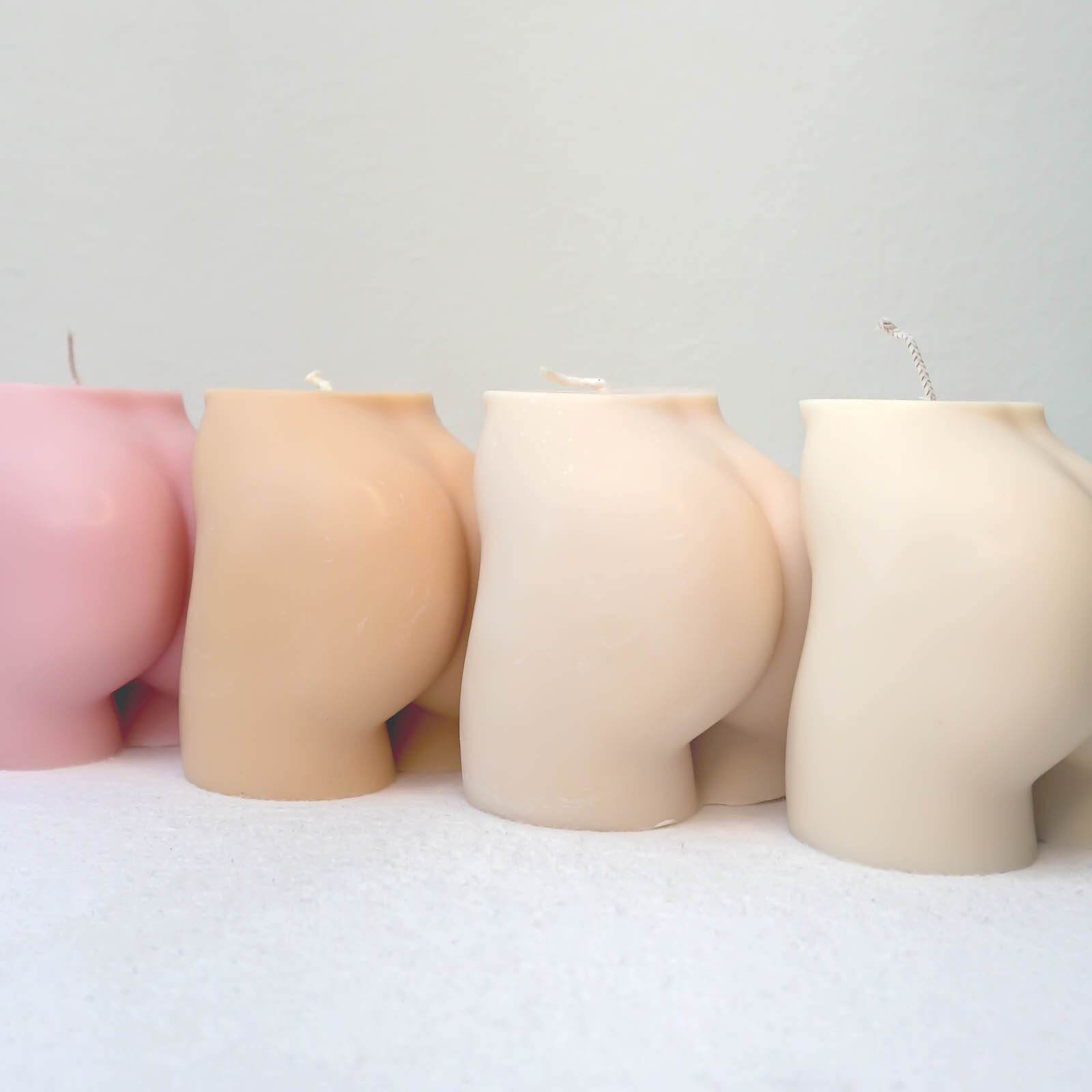 Peaches Rose Booty Körper Kerze
