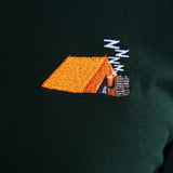 T-shirt Stockholm Tent EMB Dark Green