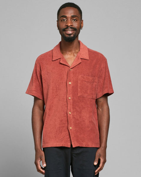 Terry Shirt Marstrand Copper Brown