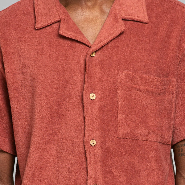 Terry Shirt Marstrand Copper Brown