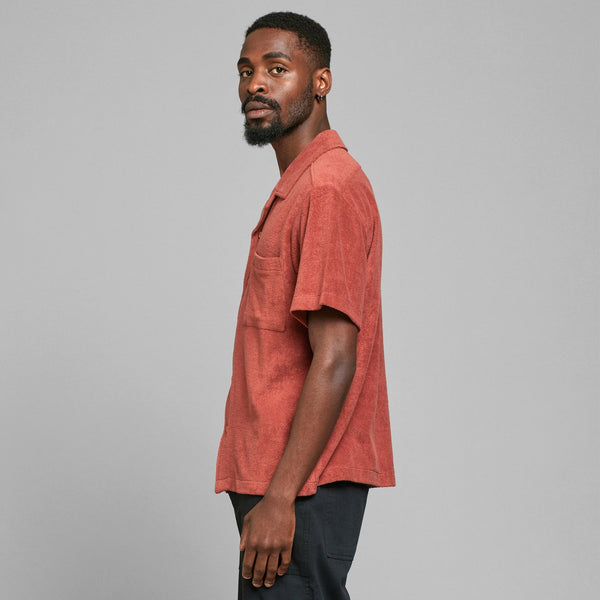 Terry Shirt Marstrand Copper Brown