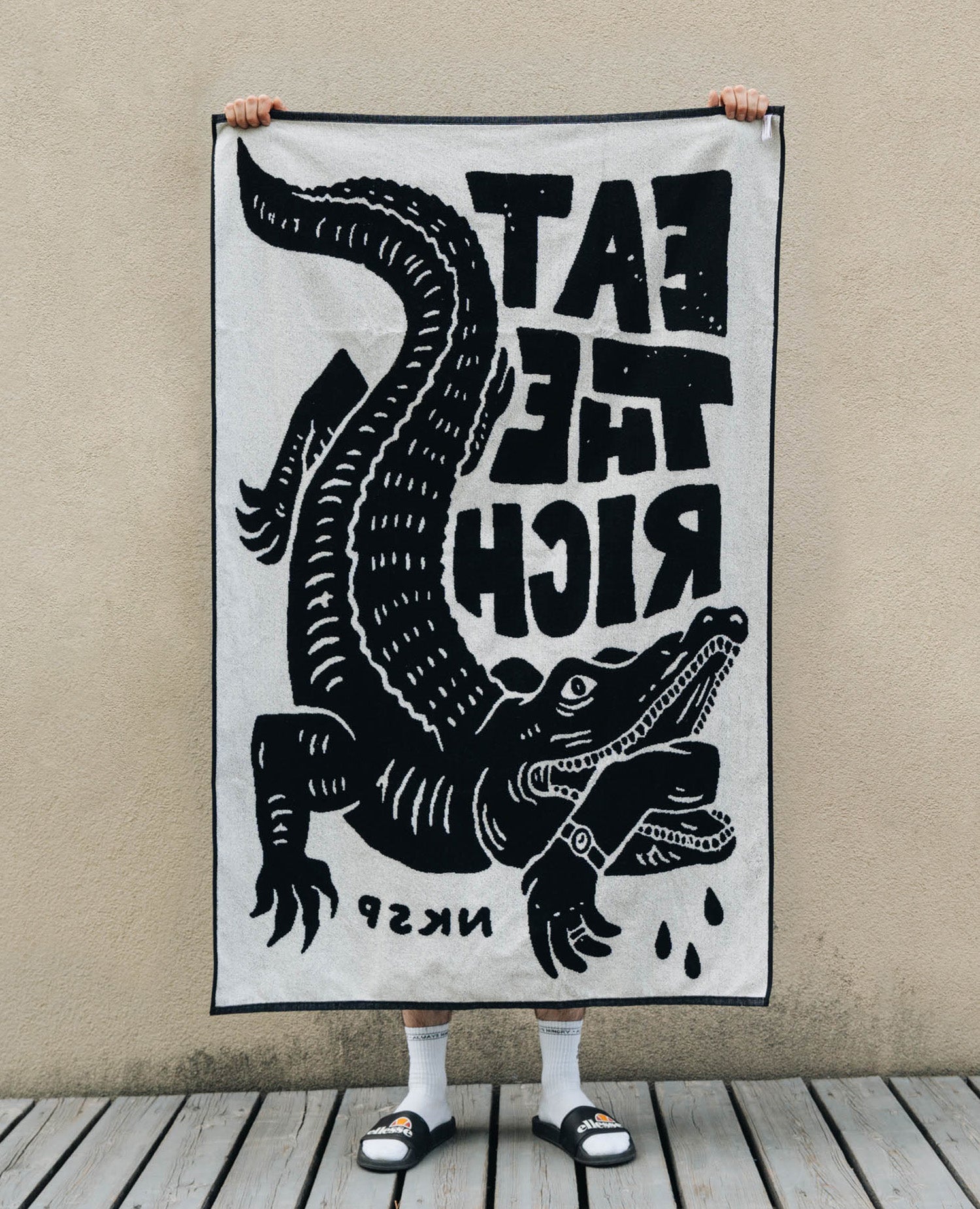 Eat The Rich Towel