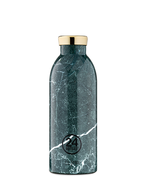 Clima Bottle Green Marble, 500ml