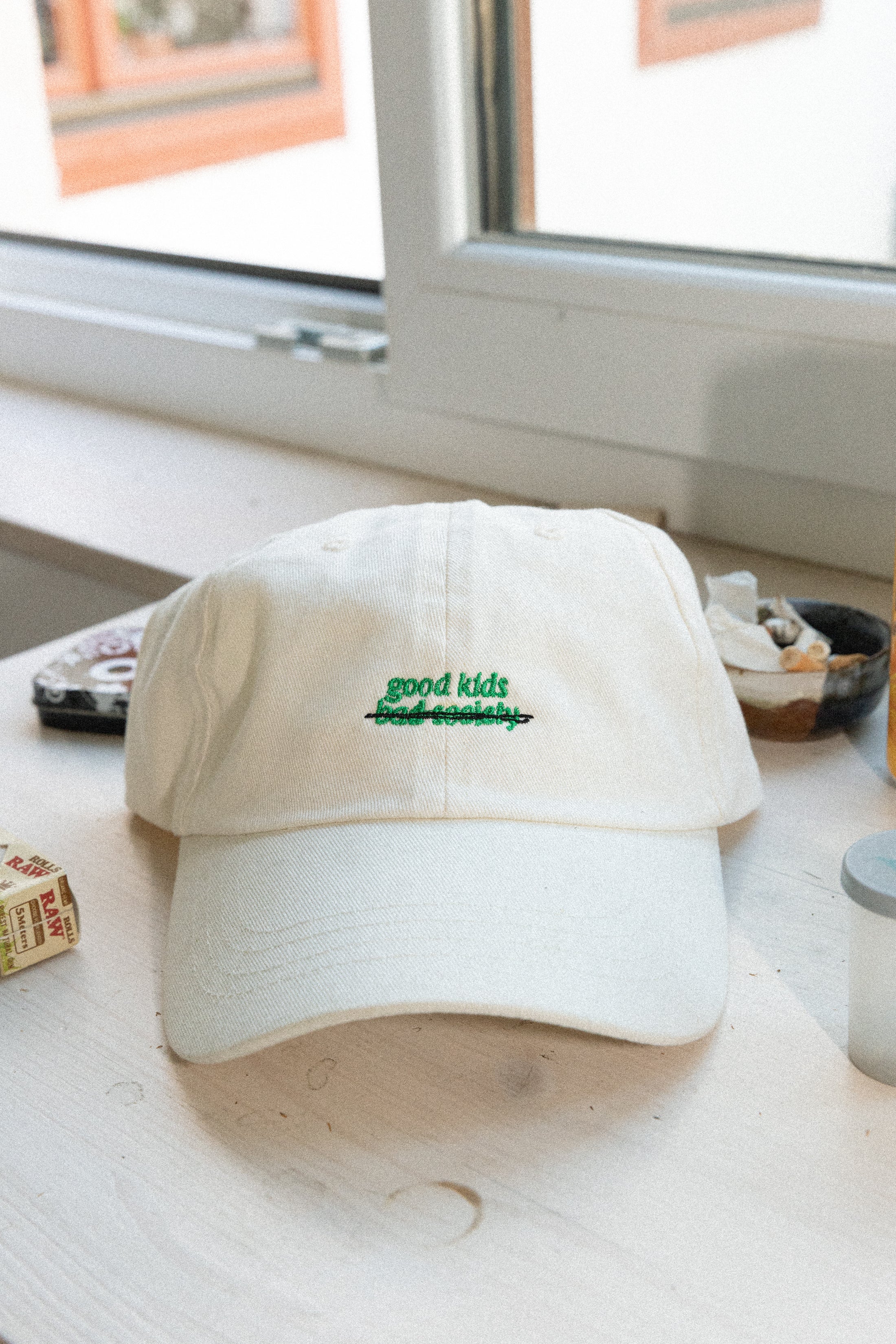 GOOD KIDS BAD SOCIETY DAD CAP