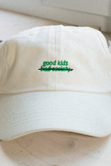 GOOD KIDS BAD SOCIETY DAD CAP