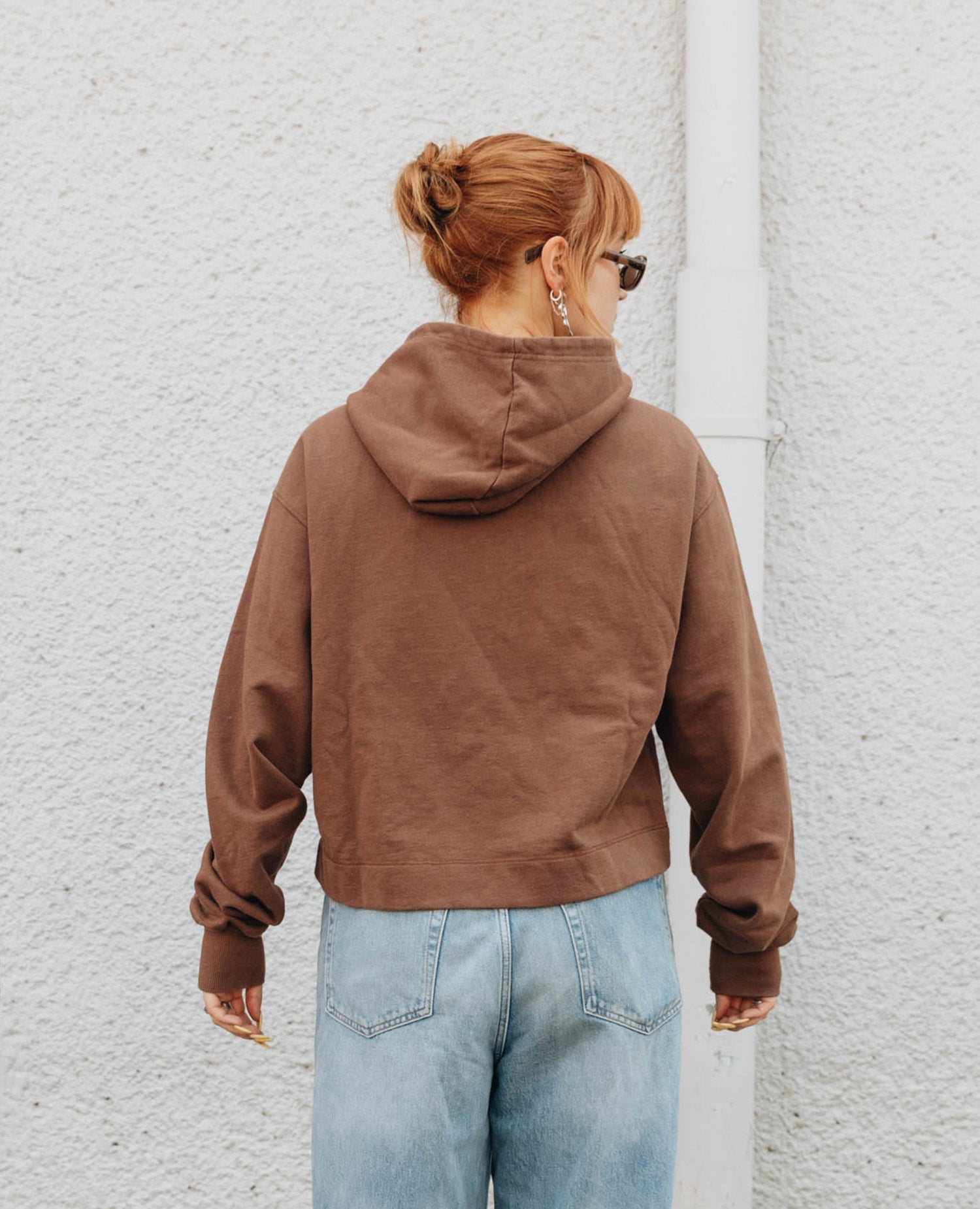 Instant Karma Cropped Hoodie