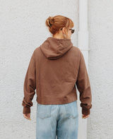 Instant Karma Cropped Hoodie