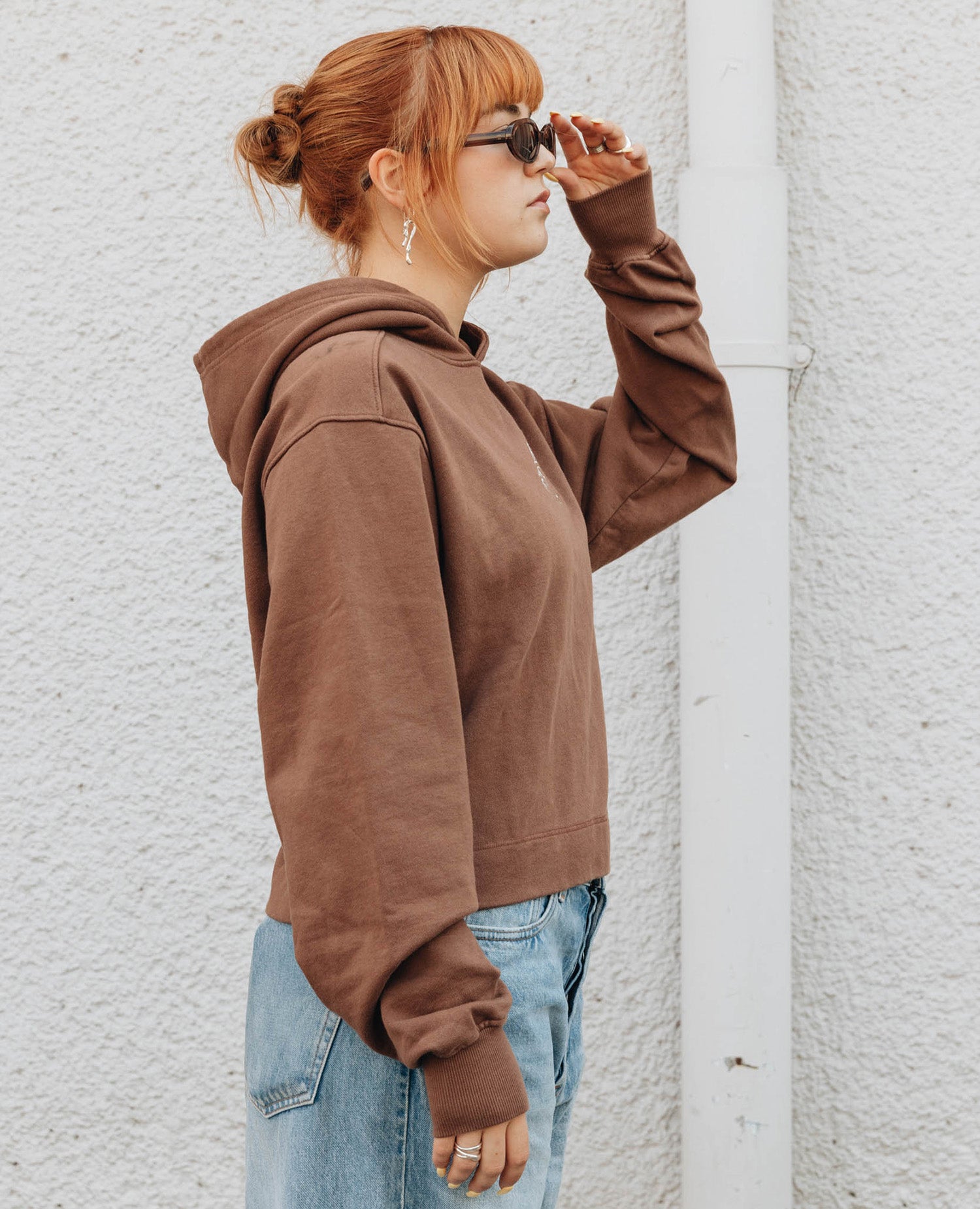 Instant Karma Cropped Hoodie
