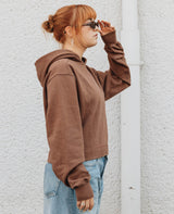 Instant Karma Cropped Hoodie