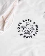 Love Cats Hate Racism Baby & Kids Hoodie