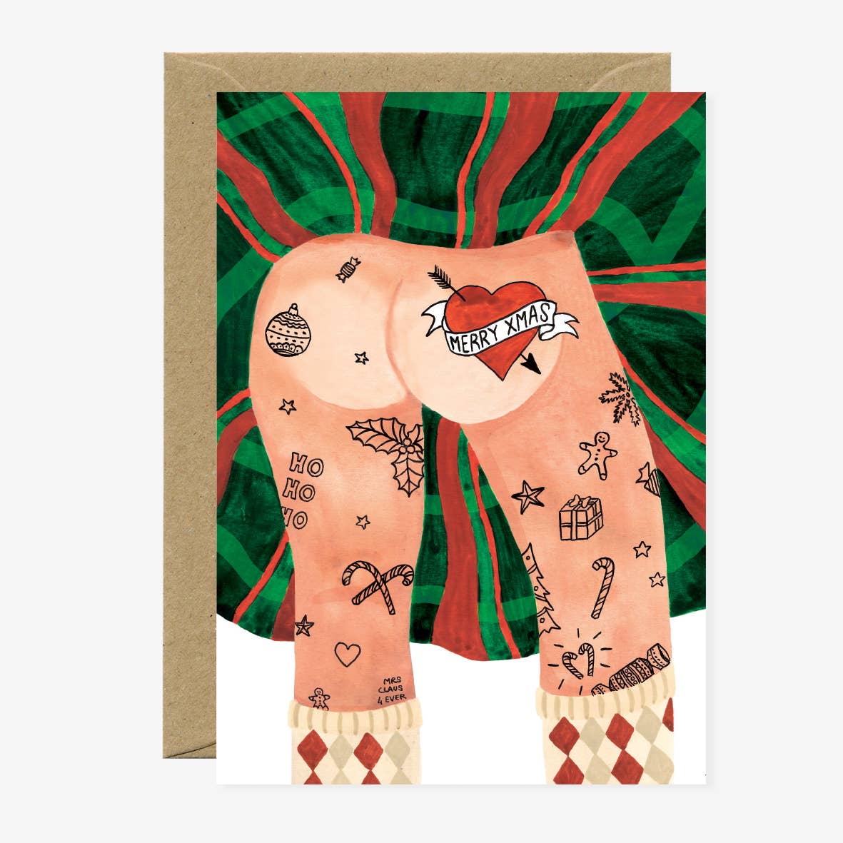 Weihnachts-Tattoo