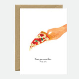 Ich liebe dich Pizza